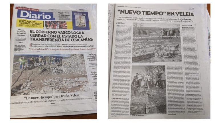 Noticias sobre el “nuevo tiempo” en Iruña-Veleia y algunas respuestas